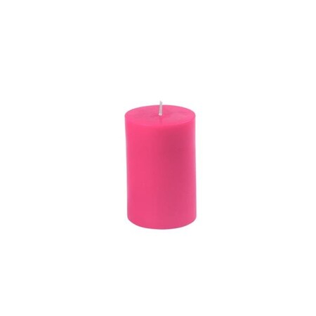 Jeco Jeco CPZ-2313 2 x 3 in. Hot Pink Pillar Candle; Pack of 24 CPZ-2313